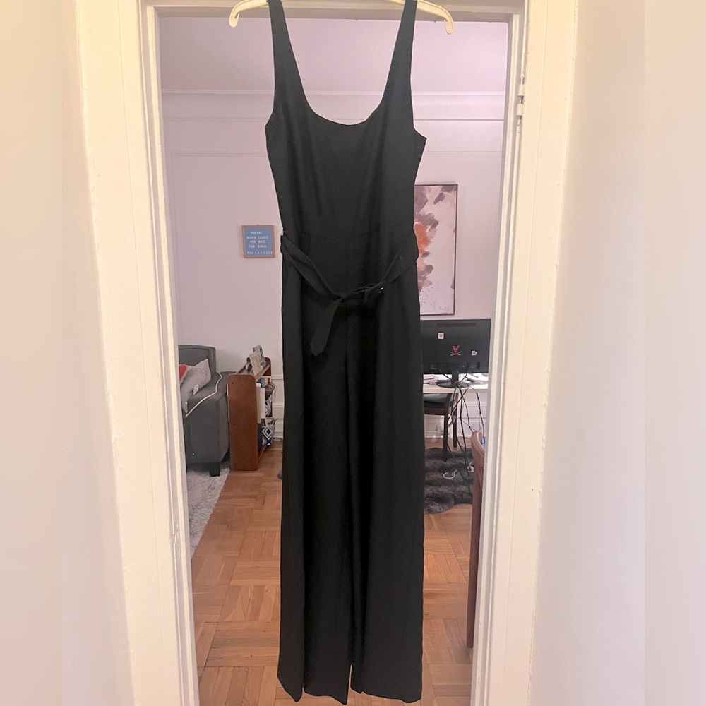 Black Banana Republic Jumpsuit with Belt - Size 12